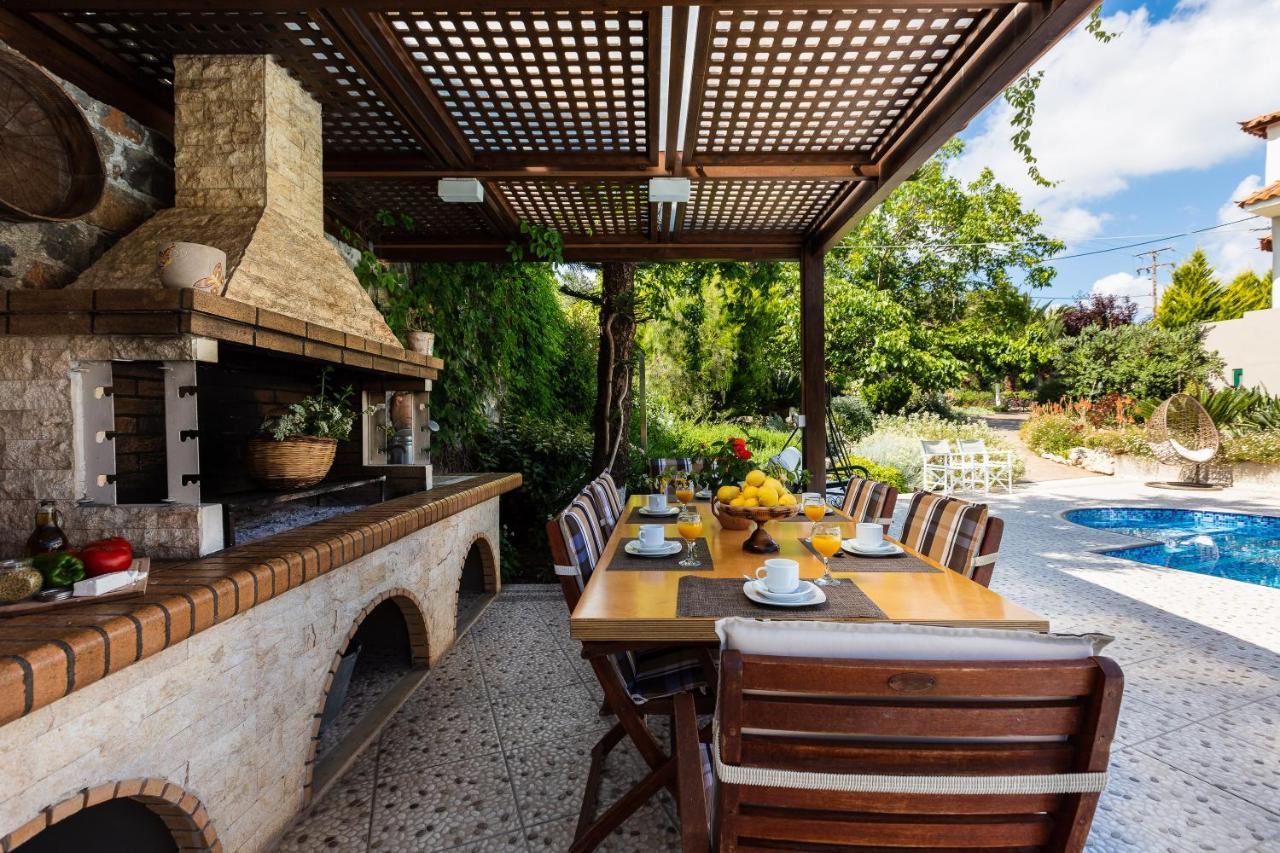 Alonia Villa, Refined Living With 50M2 Private Pool, By Thinkvilla Melidhónion Exterior foto